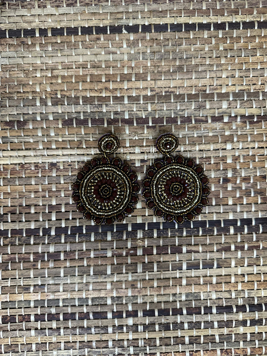 Doble Circulo Earrings