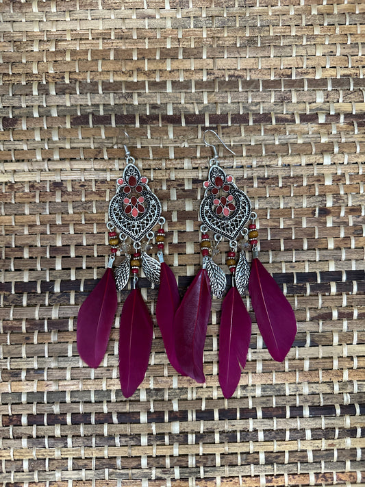 Feather Earrings