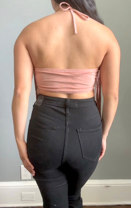 Fringe Me Away Tube Top