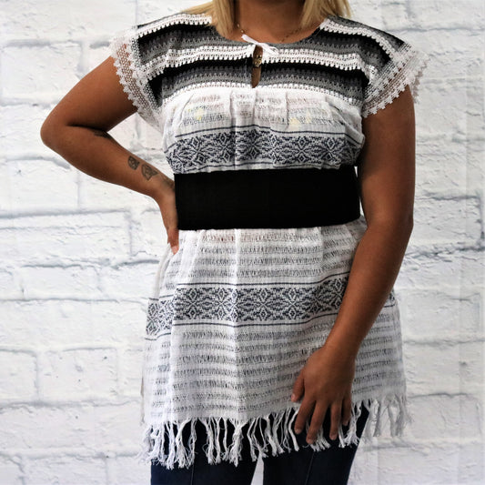 Blusa Deshilada Top