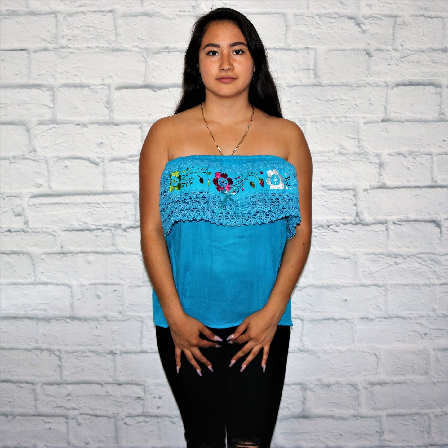 Classy Campesina Top