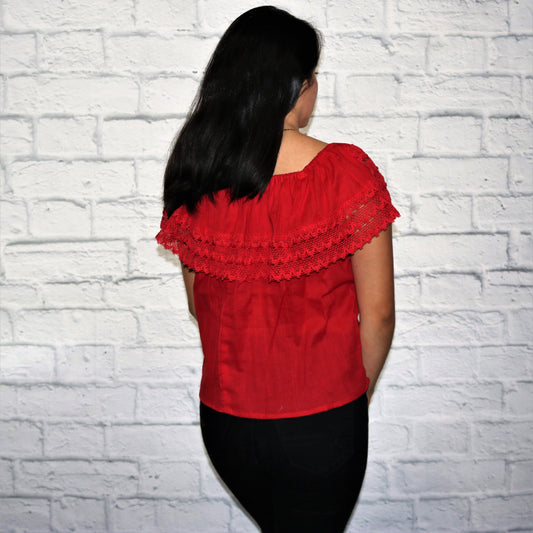 Classy Campesina Top