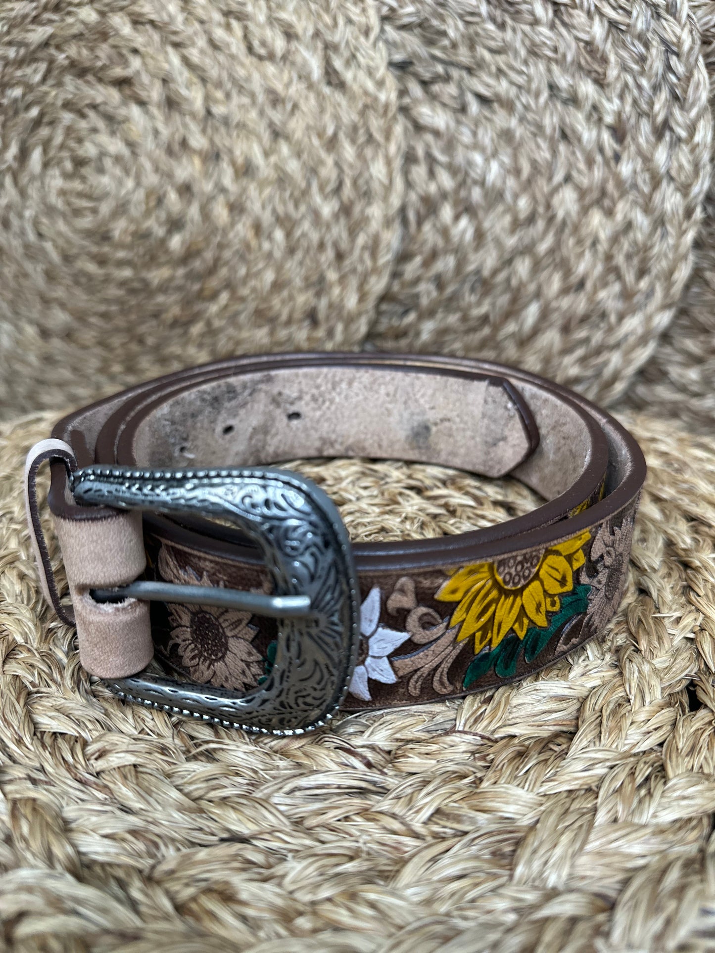 Girasol Leather Belt