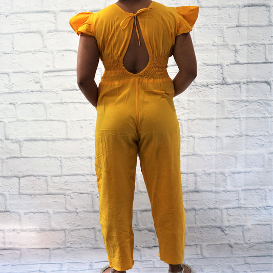 La Floriada Jumpsuit Yellow