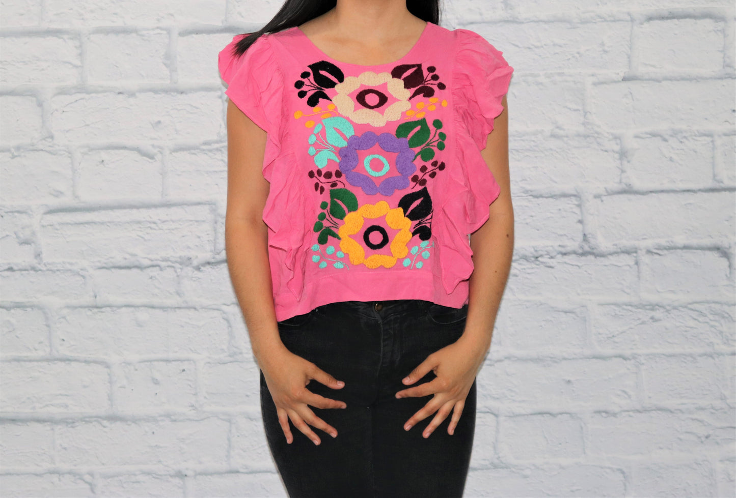 Mariposa Cut Top Pink