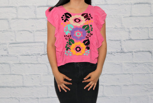 Mariposa Cut Top Pink