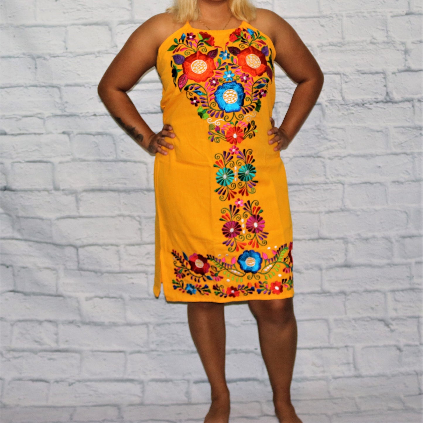 Me Luce Halter Dress