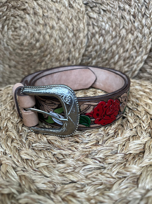Rosas Leather Belt