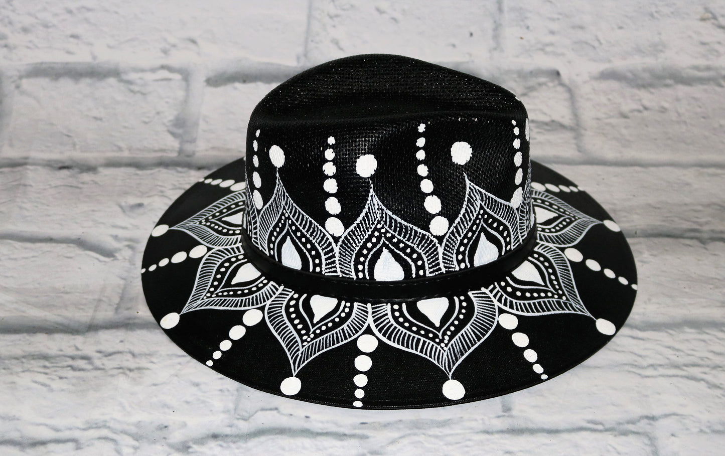 Pedal Hand Painted Hat