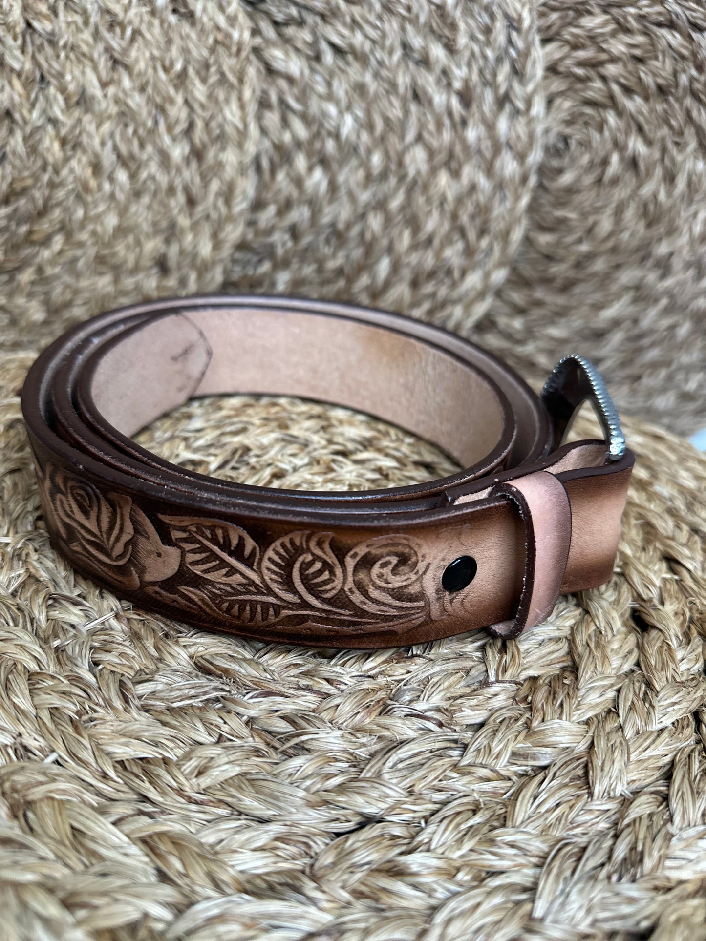 Tan Leather Belt