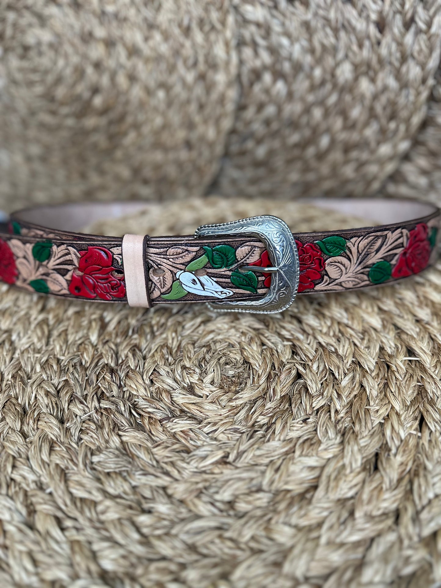 Rosas Leather Belt