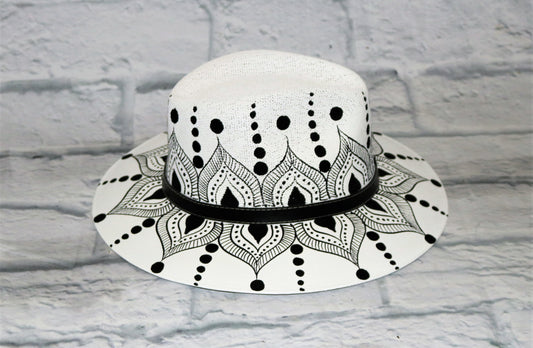 Pedal Hand Painted Hat